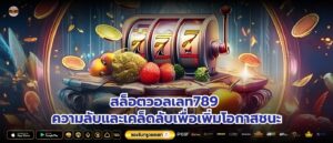 สล็อตวอลเลท789 ความลับและเคล็ดลับเพื่อเพิ่มโอกาสชนะ